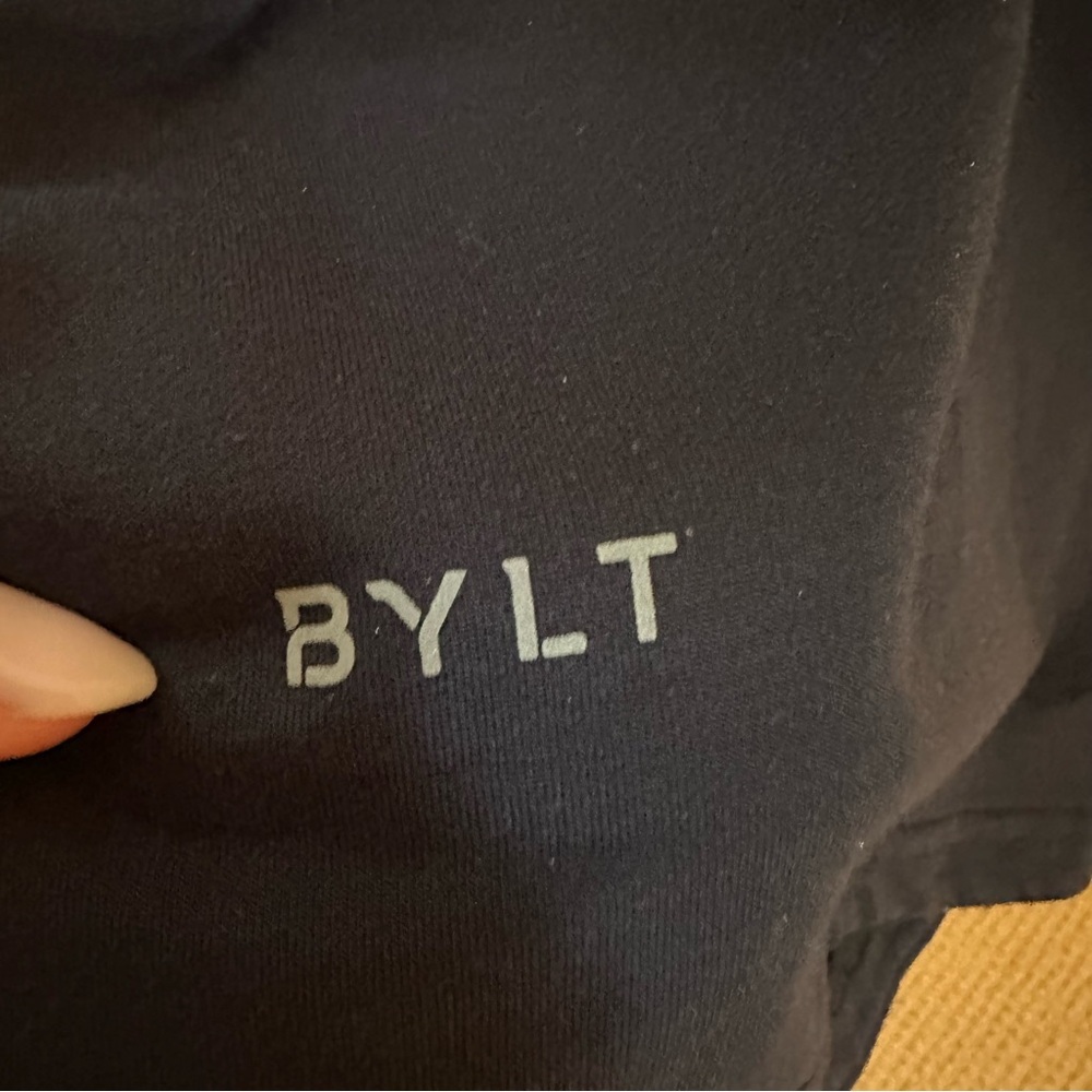 BYLT Premium Basics Signature Tee Navy Blue XL Stretch - Picture 4 of 5